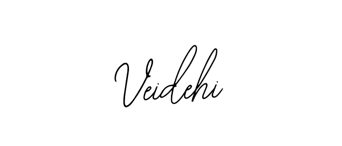 Design your own signature with our free online signature maker. With this signature software, you can create a handwritten (Bearetta-2O07w) signature for name Veidehi. Veidehi signature style 12 images and pictures png