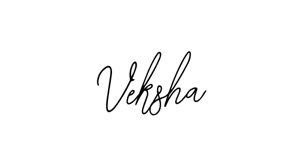 Also we have Veksha name is the best signature style. Create professional handwritten signature collection using Bearetta-2O07w autograph style. Veksha signature style 12 images and pictures png