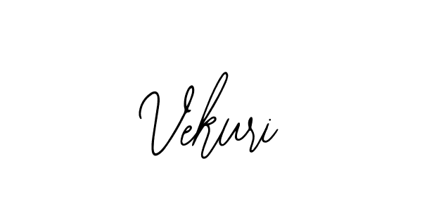 Create a beautiful signature design for name Vekuri. With this signature (Bearetta-2O07w) fonts, you can make a handwritten signature for free. Vekuri signature style 12 images and pictures png