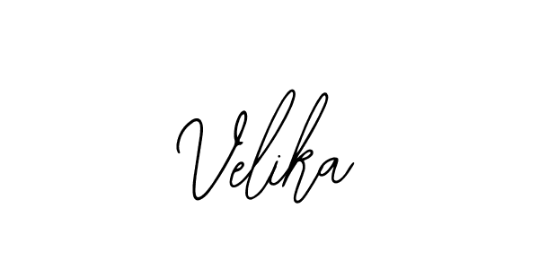 Make a short Velika signature style. Manage your documents anywhere anytime using Bearetta-2O07w. Create and add eSignatures, submit forms, share and send files easily. Velika signature style 12 images and pictures png