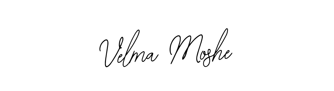 Create a beautiful signature design for name Velma Moshe. With this signature (Bearetta-2O07w) fonts, you can make a handwritten signature for free. Velma Moshe signature style 12 images and pictures png