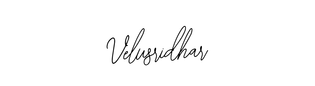 The best way (Bearetta-2O07w) to make a short signature is to pick only two or three words in your name. The name Velusridhar include a total of six letters. For converting this name. Velusridhar signature style 12 images and pictures png