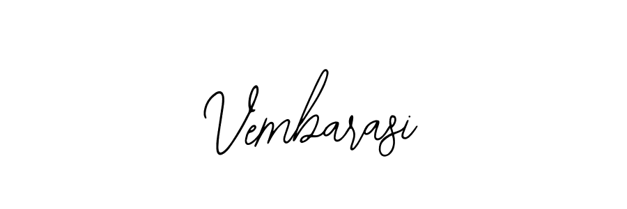 How to make Vembarasi signature? Bearetta-2O07w is a professional autograph style. Create handwritten signature for Vembarasi name. Vembarasi signature style 12 images and pictures png