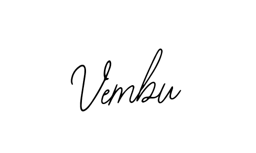 Also You can easily find your signature by using the search form. We will create Vembu name handwritten signature images for you free of cost using Bearetta-2O07w sign style. Vembu signature style 12 images and pictures png