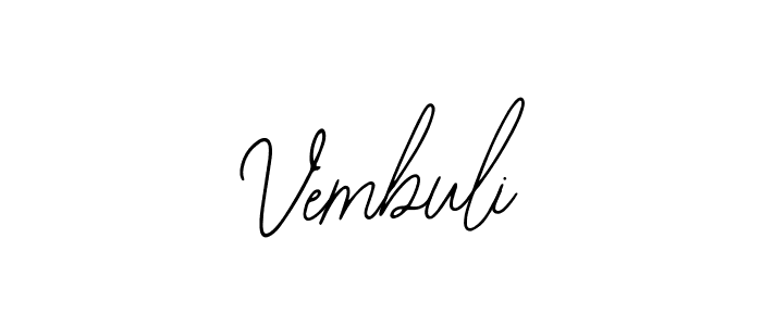 Here are the top 10 professional signature styles for the name Vembuli. These are the best autograph styles you can use for your name. Vembuli signature style 12 images and pictures png