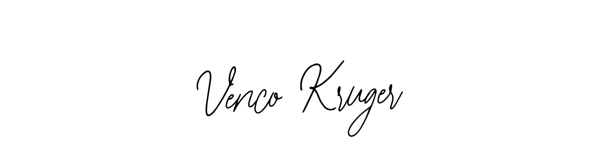 How to make Venco Kruger signature? Bearetta-2O07w is a professional autograph style. Create handwritten signature for Venco Kruger name. Venco Kruger signature style 12 images and pictures png