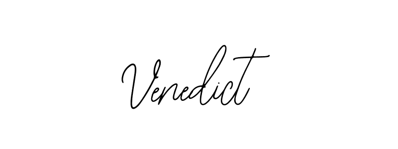 Similarly Bearetta-2O07w is the best handwritten signature design. Signature creator online .You can use it as an online autograph creator for name Venedict. Venedict signature style 12 images and pictures png