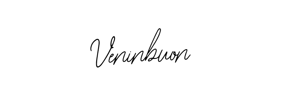 Design your own signature with our free online signature maker. With this signature software, you can create a handwritten (Bearetta-2O07w) signature for name Veninbuon. Veninbuon signature style 12 images and pictures png