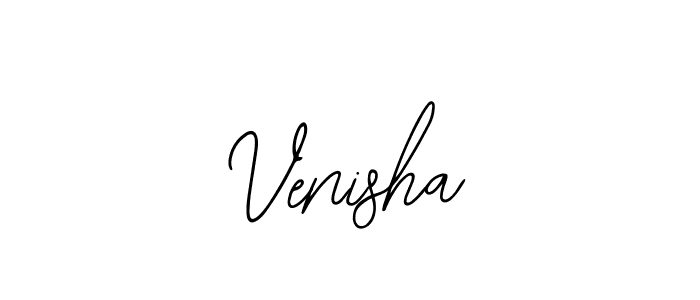 You should practise on your own different ways (Bearetta-2O07w) to write your name (Venisha) in signature. don't let someone else do it for you. Venisha signature style 12 images and pictures png