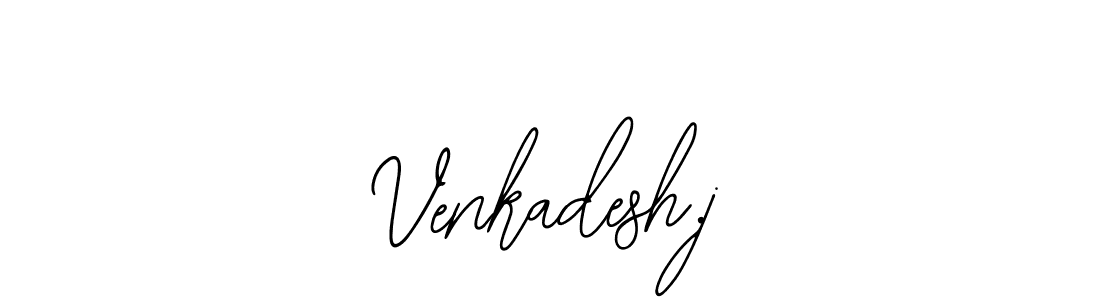 Create a beautiful signature design for name Venkadesh.j. With this signature (Bearetta-2O07w) fonts, you can make a handwritten signature for free. Venkadesh.j signature style 12 images and pictures png