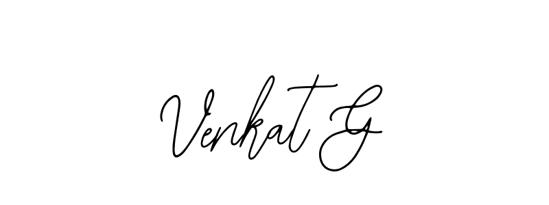 Create a beautiful signature design for name Venkat G. With this signature (Bearetta-2O07w) fonts, you can make a handwritten signature for free. Venkat G signature style 12 images and pictures png