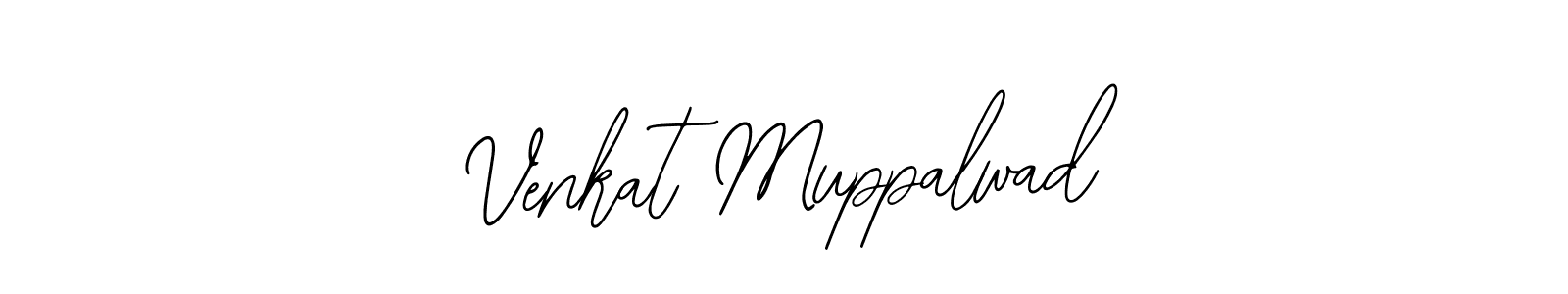 The best way (Bearetta-2O07w) to make a short signature is to pick only two or three words in your name. The name Venkat Muppalwad include a total of six letters. For converting this name. Venkat Muppalwad signature style 12 images and pictures png