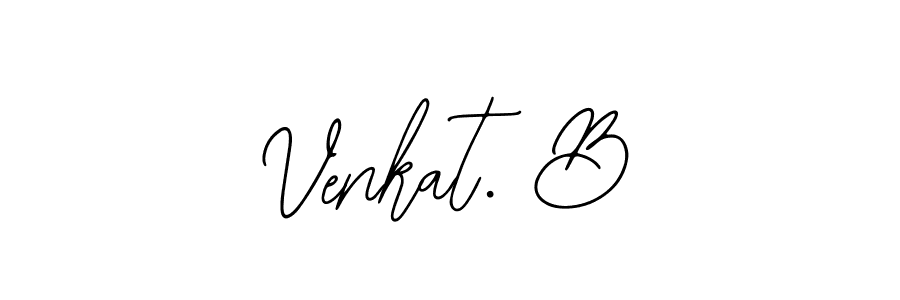 Make a beautiful signature design for name Venkat. B. With this signature (Bearetta-2O07w) style, you can create a handwritten signature for free. Venkat. B signature style 12 images and pictures png