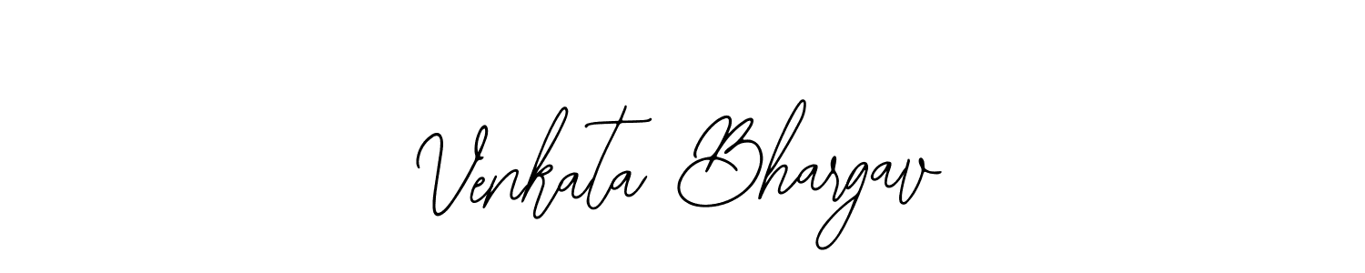 Similarly Bearetta-2O07w is the best handwritten signature design. Signature creator online .You can use it as an online autograph creator for name Venkata Bhargav. Venkata Bhargav signature style 12 images and pictures png