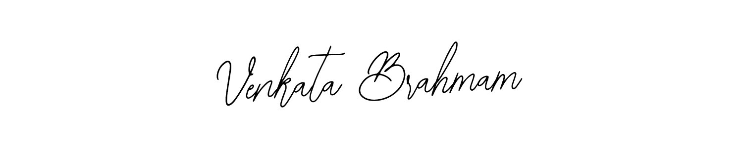 Use a signature maker to create a handwritten signature online. With this signature software, you can design (Bearetta-2O07w) your own signature for name Venkata Brahmam. Venkata Brahmam signature style 12 images and pictures png