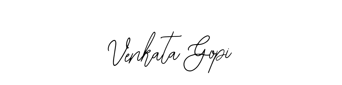 Also we have Venkata Gopi name is the best signature style. Create professional handwritten signature collection using Bearetta-2O07w autograph style. Venkata Gopi signature style 12 images and pictures png