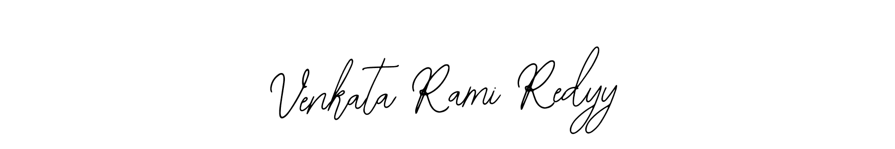 Design your own signature with our free online signature maker. With this signature software, you can create a handwritten (Bearetta-2O07w) signature for name Venkata Rami Redyy. Venkata Rami Redyy signature style 12 images and pictures png