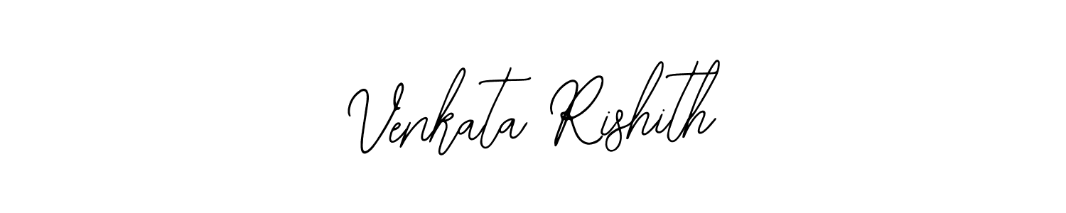 Create a beautiful signature design for name Venkata Rishith. With this signature (Bearetta-2O07w) fonts, you can make a handwritten signature for free. Venkata Rishith signature style 12 images and pictures png