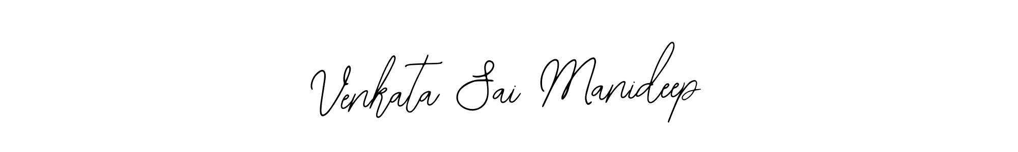 Create a beautiful signature design for name Venkata Sai Manideep. With this signature (Bearetta-2O07w) fonts, you can make a handwritten signature for free. Venkata Sai Manideep signature style 12 images and pictures png