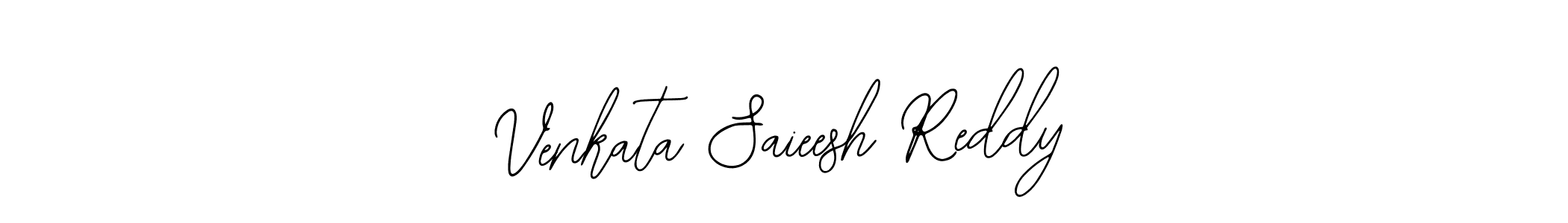 The best way (Bearetta-2O07w) to make a short signature is to pick only two or three words in your name. The name Venkata Saieesh Reddy include a total of six letters. For converting this name. Venkata Saieesh Reddy signature style 12 images and pictures png