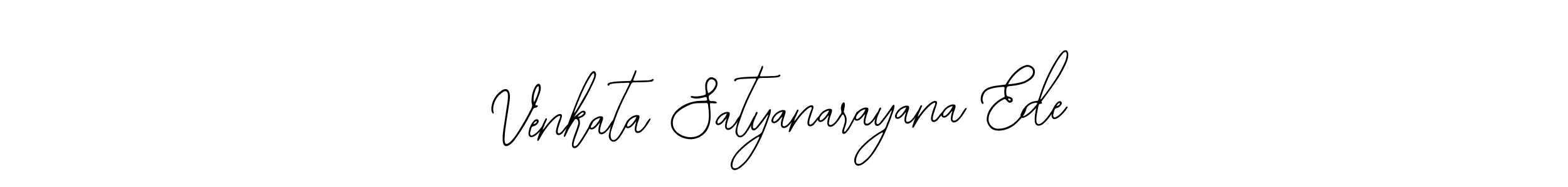 Design your own signature with our free online signature maker. With this signature software, you can create a handwritten (Bearetta-2O07w) signature for name Venkata Satyanarayana Ede. Venkata Satyanarayana Ede signature style 12 images and pictures png