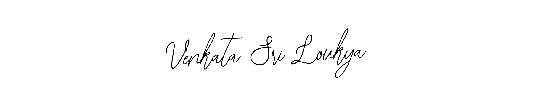 You can use this online signature creator to create a handwritten signature for the name Venkata Sri Loukya. This is the best online autograph maker. Venkata Sri Loukya signature style 12 images and pictures png
