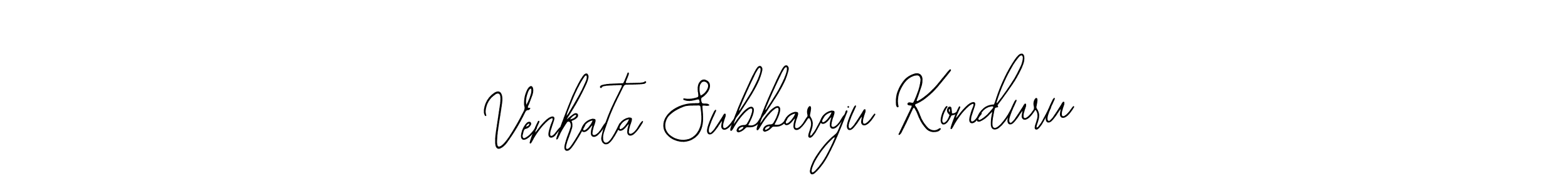 Also we have Venkata Subbaraju Konduru name is the best signature style. Create professional handwritten signature collection using Bearetta-2O07w autograph style. Venkata Subbaraju Konduru signature style 12 images and pictures png