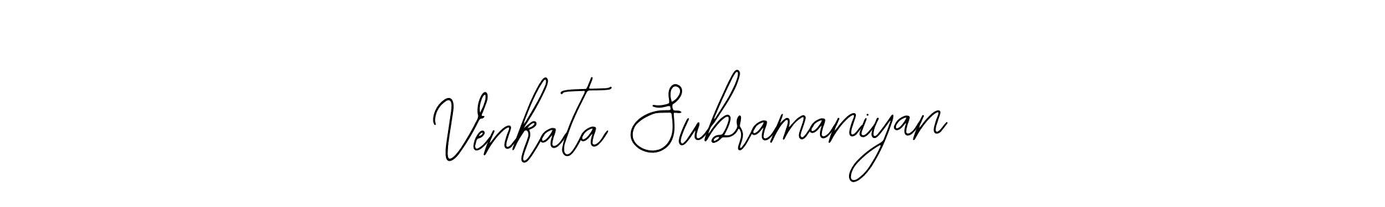 It looks lik you need a new signature style for name Venkata Subramaniyan. Design unique handwritten (Bearetta-2O07w) signature with our free signature maker in just a few clicks. Venkata Subramaniyan signature style 12 images and pictures png
