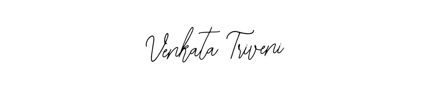 It looks lik you need a new signature style for name Venkata Triveni. Design unique handwritten (Bearetta-2O07w) signature with our free signature maker in just a few clicks. Venkata Triveni signature style 12 images and pictures png