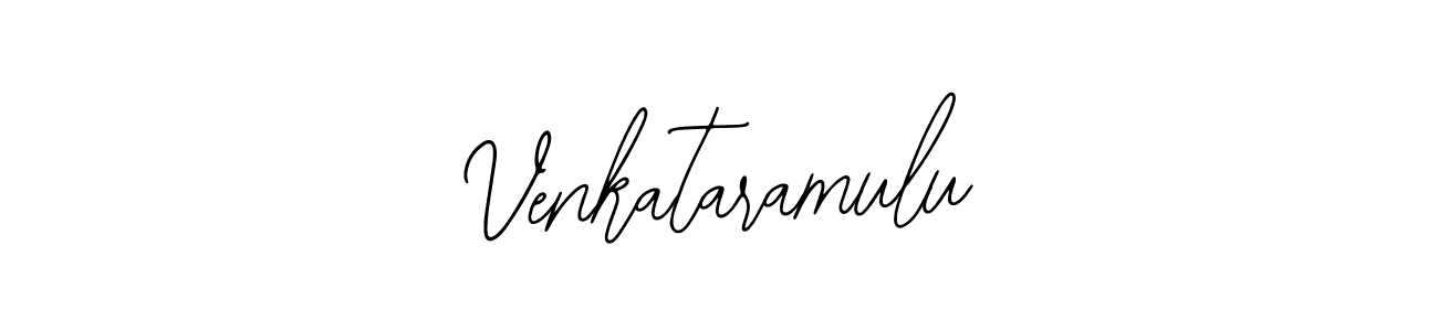 How to make Venkataramulu name signature. Use Bearetta-2O07w style for creating short signs online. This is the latest handwritten sign. Venkataramulu signature style 12 images and pictures png