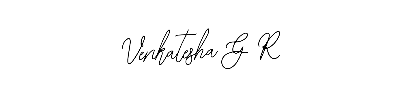Make a beautiful signature design for name Venkatesha G R. With this signature (Bearetta-2O07w) style, you can create a handwritten signature for free. Venkatesha G R signature style 12 images and pictures png