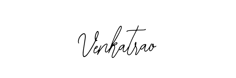 How to make Venkatrao signature? Bearetta-2O07w is a professional autograph style. Create handwritten signature for Venkatrao name. Venkatrao signature style 12 images and pictures png