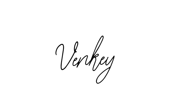 How to make Venkey signature? Bearetta-2O07w is a professional autograph style. Create handwritten signature for Venkey name. Venkey signature style 12 images and pictures png