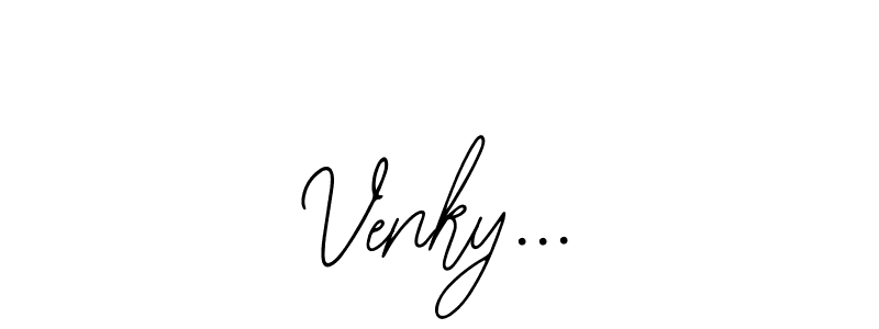 Similarly Bearetta-2O07w is the best handwritten signature design. Signature creator online .You can use it as an online autograph creator for name Venky.... Venky... signature style 12 images and pictures png