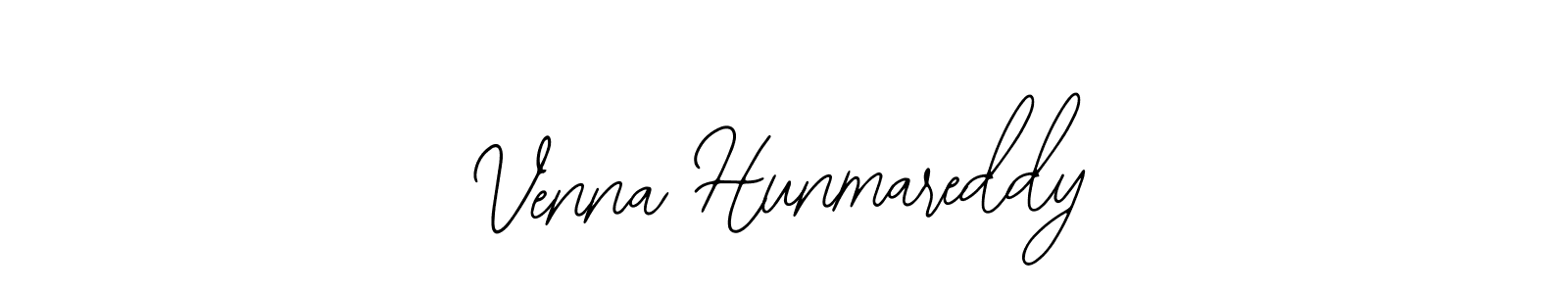 Venna Hunmareddy stylish signature style. Best Handwritten Sign (Bearetta-2O07w) for my name. Handwritten Signature Collection Ideas for my name Venna Hunmareddy. Venna Hunmareddy signature style 12 images and pictures png