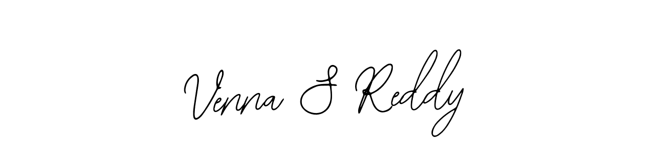 Venna S Reddy stylish signature style. Best Handwritten Sign (Bearetta-2O07w) for my name. Handwritten Signature Collection Ideas for my name Venna S Reddy. Venna S Reddy signature style 12 images and pictures png