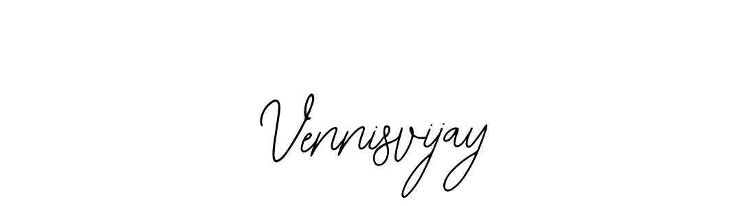Bearetta-2O07w is a professional signature style that is perfect for those who want to add a touch of class to their signature. It is also a great choice for those who want to make their signature more unique. Get Vennisvijay name to fancy signature for free. Vennisvijay signature style 12 images and pictures png