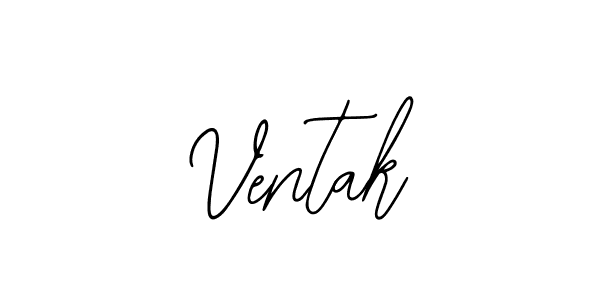 Bearetta-2O07w is a professional signature style that is perfect for those who want to add a touch of class to their signature. It is also a great choice for those who want to make their signature more unique. Get Ventak name to fancy signature for free. Ventak signature style 12 images and pictures png