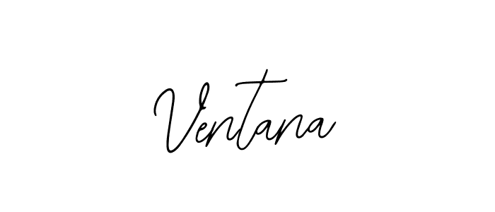 Design your own signature with our free online signature maker. With this signature software, you can create a handwritten (Bearetta-2O07w) signature for name Ventana. Ventana signature style 12 images and pictures png