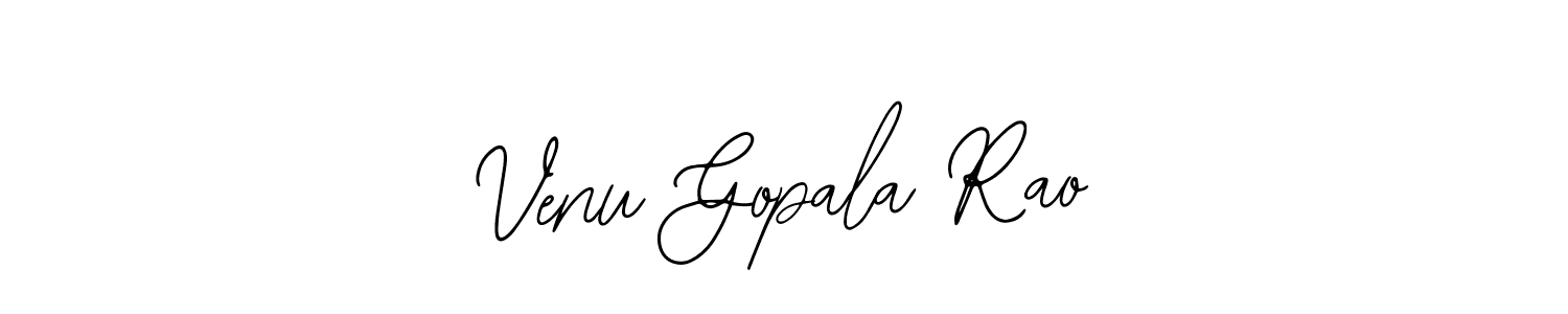 The best way (Bearetta-2O07w) to make a short signature is to pick only two or three words in your name. The name Venu Gopala Rao include a total of six letters. For converting this name. Venu Gopala Rao signature style 12 images and pictures png