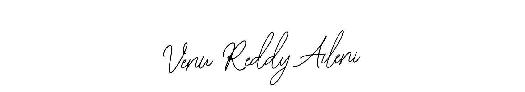 Venu Reddy Aileni stylish signature style. Best Handwritten Sign (Bearetta-2O07w) for my name. Handwritten Signature Collection Ideas for my name Venu Reddy Aileni. Venu Reddy Aileni signature style 12 images and pictures png