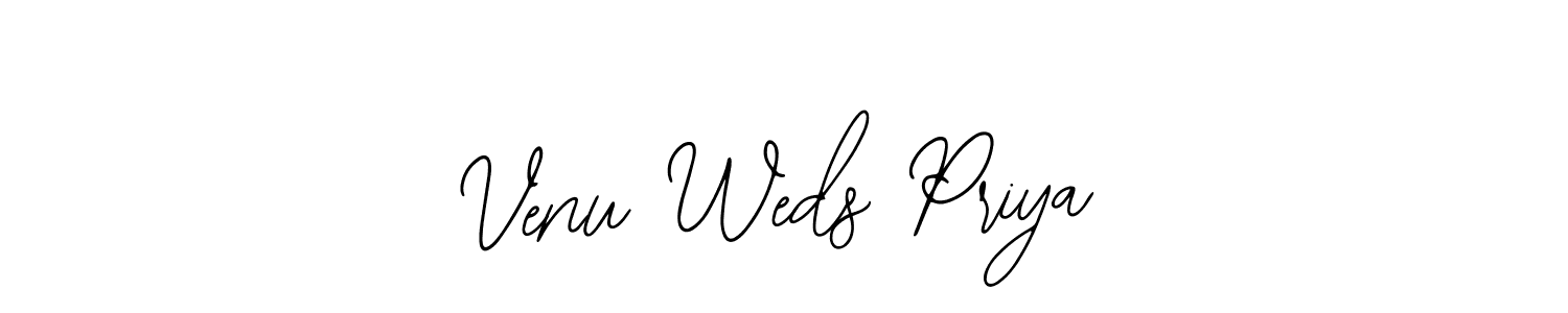 Create a beautiful signature design for name Venu Weds Priya. With this signature (Bearetta-2O07w) fonts, you can make a handwritten signature for free. Venu Weds Priya signature style 12 images and pictures png