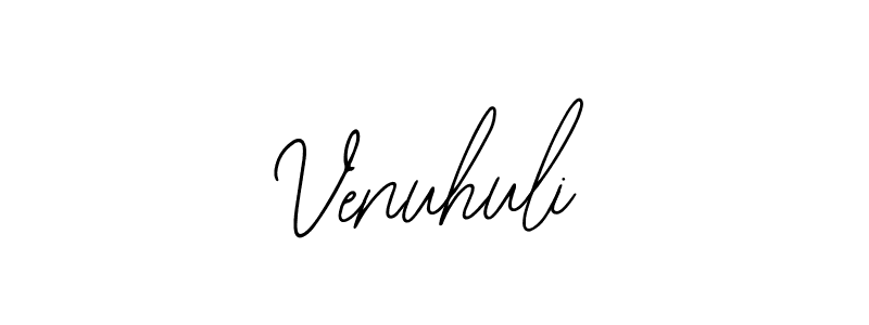 Venuhuli stylish signature style. Best Handwritten Sign (Bearetta-2O07w) for my name. Handwritten Signature Collection Ideas for my name Venuhuli. Venuhuli signature style 12 images and pictures png