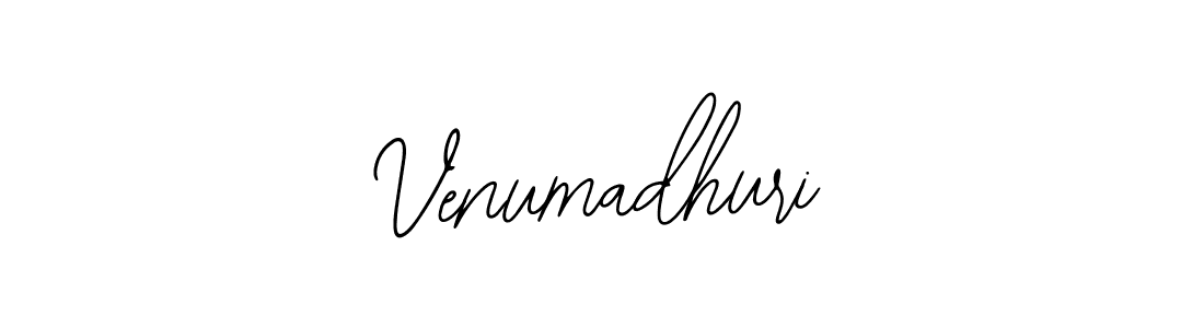 How to make Venumadhuri name signature. Use Bearetta-2O07w style for creating short signs online. This is the latest handwritten sign. Venumadhuri signature style 12 images and pictures png