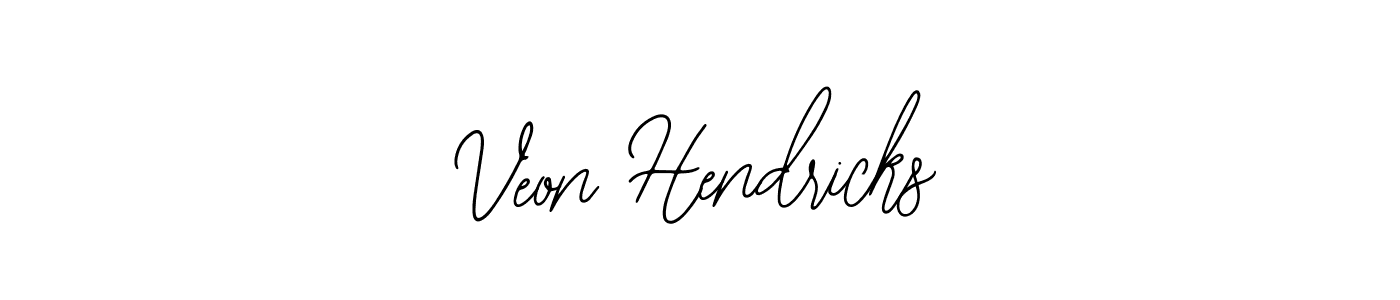 Make a beautiful signature design for name Veon Hendricks. Use this online signature maker to create a handwritten signature for free. Veon Hendricks signature style 12 images and pictures png