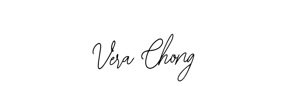 Design your own signature with our free online signature maker. With this signature software, you can create a handwritten (Bearetta-2O07w) signature for name Vera Chong. Vera Chong signature style 12 images and pictures png