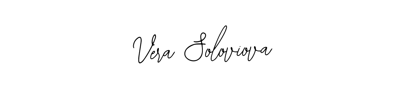 You should practise on your own different ways (Bearetta-2O07w) to write your name (Vera Soloviova) in signature. don't let someone else do it for you. Vera Soloviova signature style 12 images and pictures png