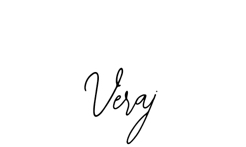 Use a signature maker to create a handwritten signature online. With this signature software, you can design (Bearetta-2O07w) your own signature for name Veraj. Veraj signature style 12 images and pictures png