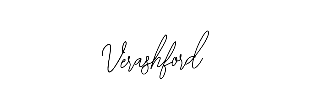 You should practise on your own different ways (Bearetta-2O07w) to write your name (Verashford) in signature. don't let someone else do it for you. Verashford signature style 12 images and pictures png