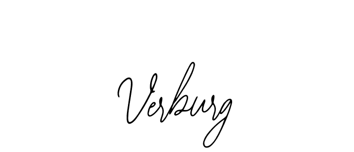 How to make Verburg signature? Bearetta-2O07w is a professional autograph style. Create handwritten signature for Verburg name. Verburg signature style 12 images and pictures png